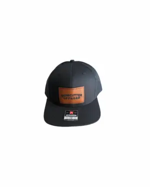 BONECUTTER BLACK PATCH HAT