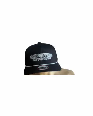 BONECUTTER BLACK ROPE HAT