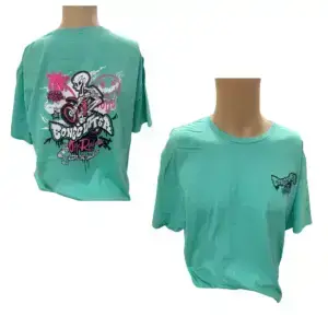 BONECUTTER MINT GREEN TSHIRT LG