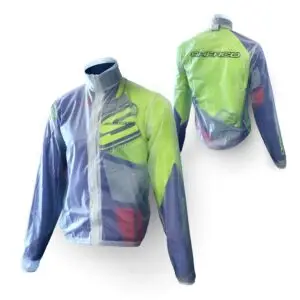 SHERCO CLEAR RAIN JACKET, LARGE