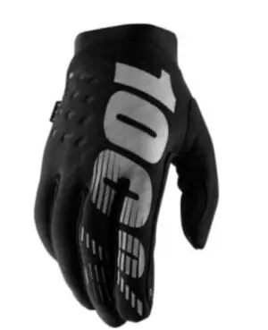 GLOVE BRISKER BK/GY LG