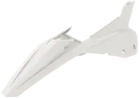 REAR FENDER + SIDE PANELS WHITE BETA