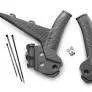 24+ GASGAS FRAME GUARDS, BLACK