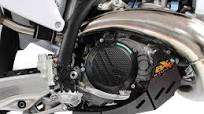 ELINE AXP SKID PLATE GG 250/350F, BLK, WITH LINK GUARD