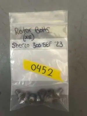 SHERCO ROTOR BOLTS