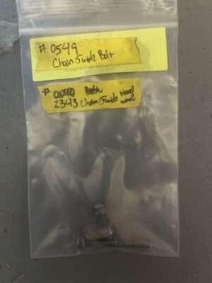 CHAIN GUIDE SCREW (2 parts) USED