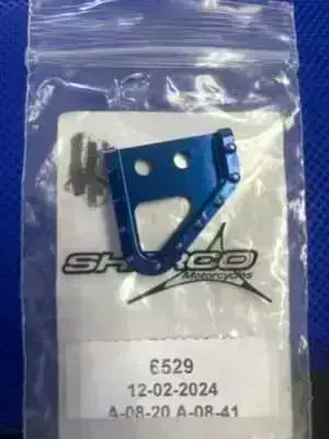 REAR BRAKE LEVER STEP PLATE AL