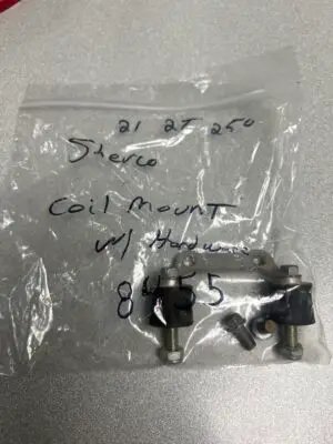 COIL MOUNT + HARDWARE USED