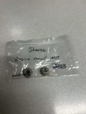 NUT NYLSTOP M10 DIN 6926 USED