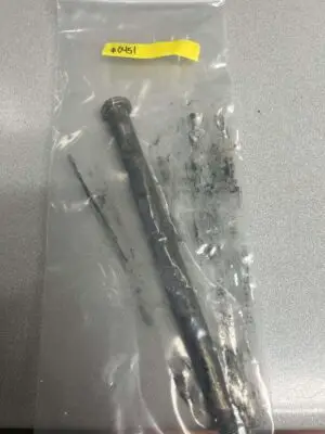 SWINGARM AXLE 4.5 END USED