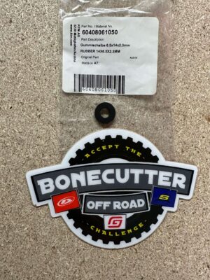 RUBBER 14X6.5X2.3MM