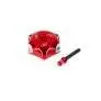 Billet Gas Cap & Breather Tube, Red