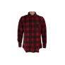 BETA MOTOR FLANNEL RED/BK SMALL