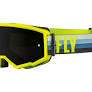 FLY RACING ZONE GOGGLE HI-VIS/TEAL WITH DARK