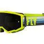 FLY RACING ZONE GOGGLE HI-VIS/TEAL WITH DARK