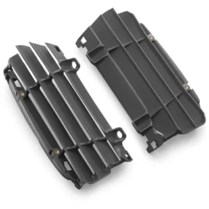 Radiator protection set, black