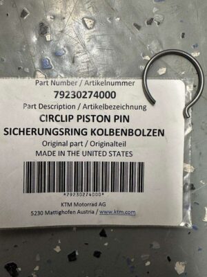 CIRCLIP PISTON PIN