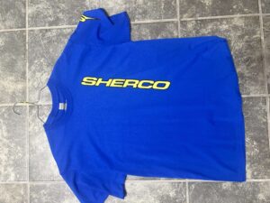 Sherco vertical & sleeve logo