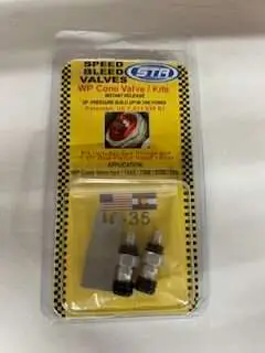 STR FORK BLEEDERS CONE VALVES